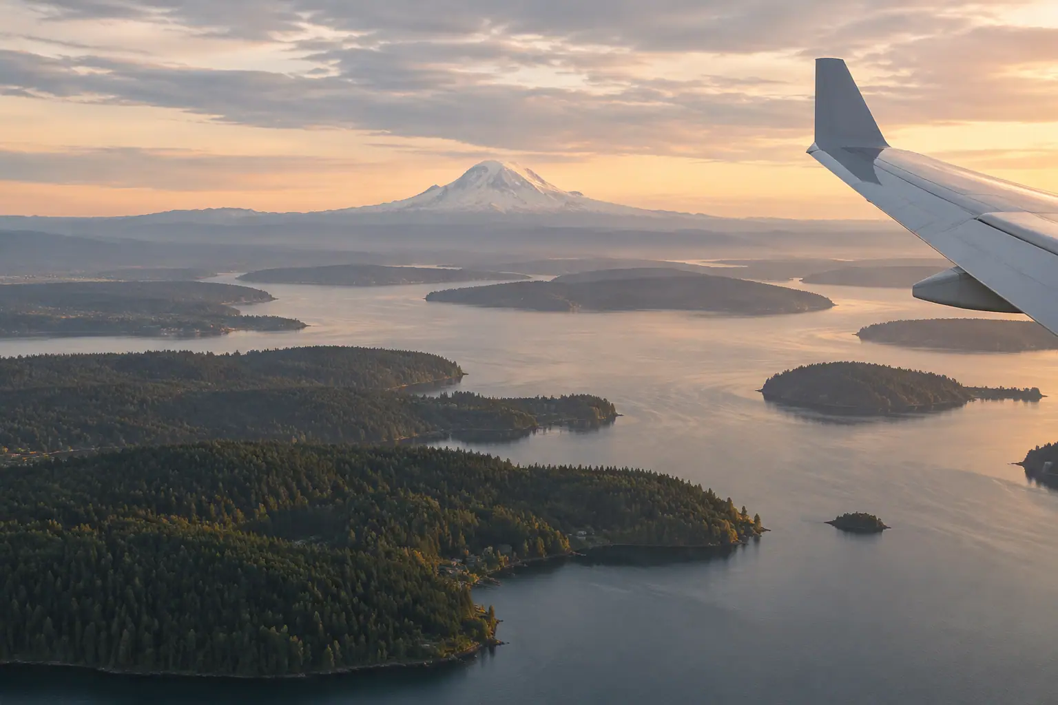 Seattle from the air