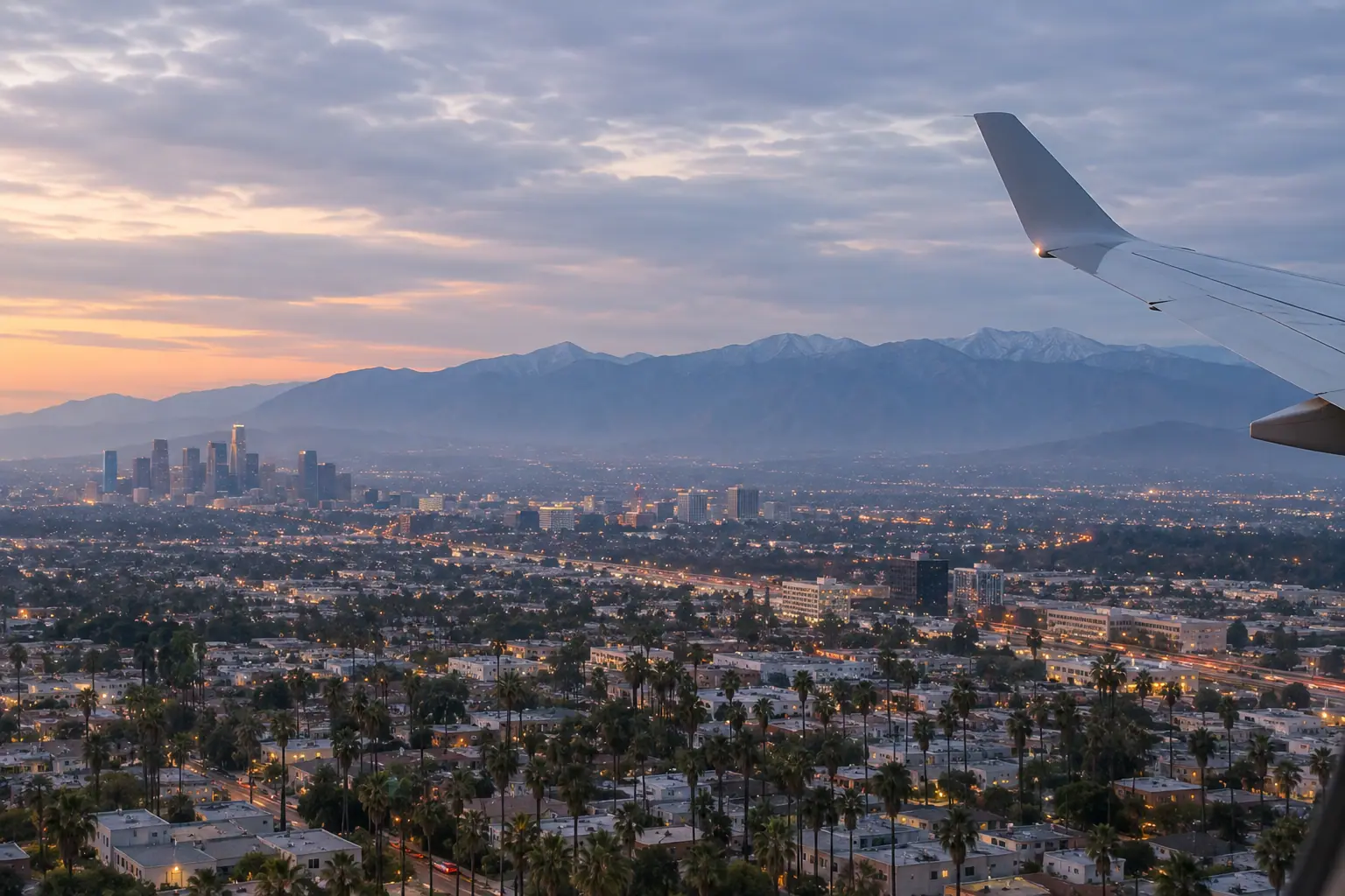 Los Angeles from the air