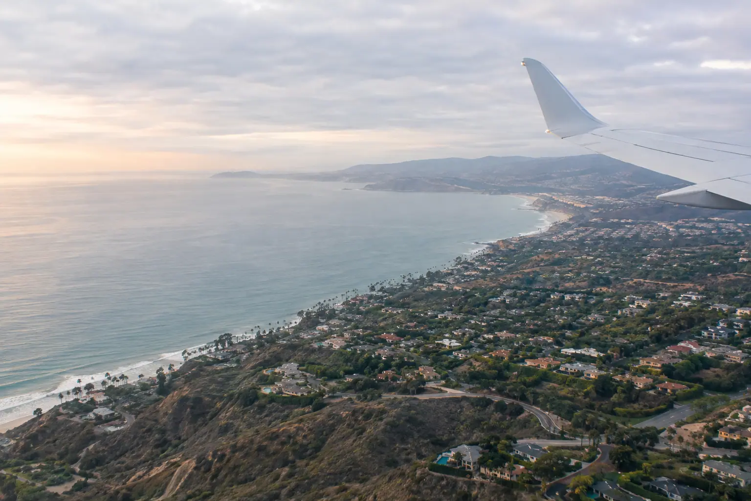 Orange County from the air