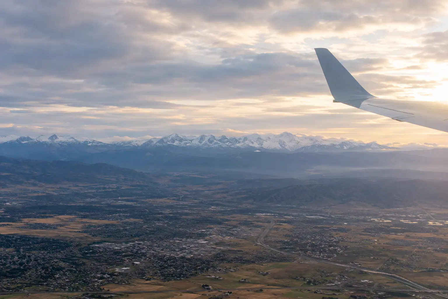 Denver from the air