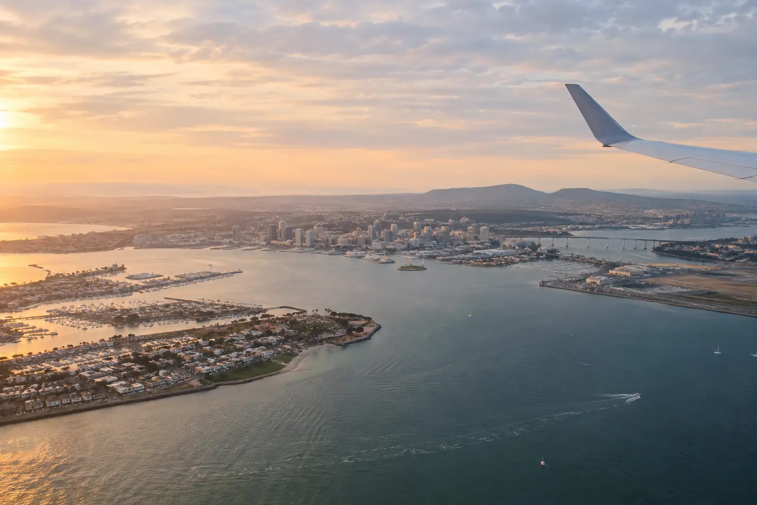San Diego from the air